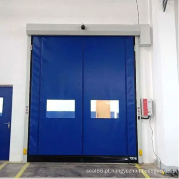 Segurança selada em alta velocidade PVC Zipper Fast Door